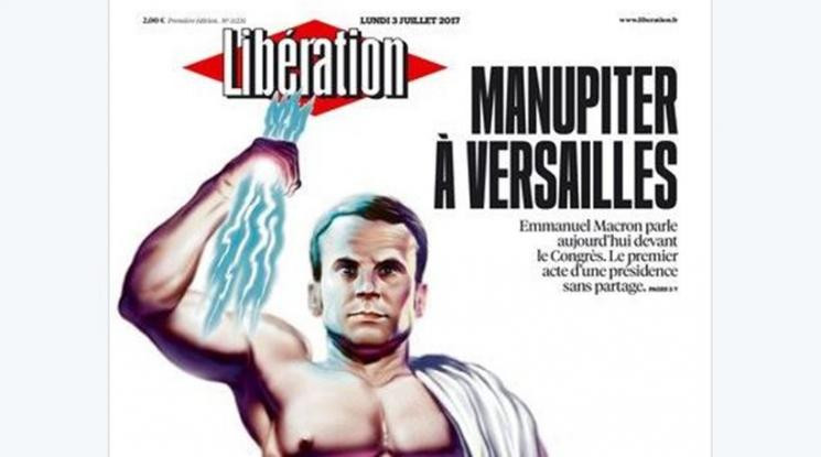 Liberation κατά Μακρόν: Σταμάτα να συμπεριφέρεσαι όπως ο… Δίας